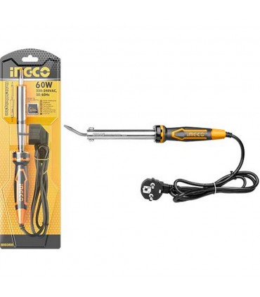 Ingco SI0368 60W Bent Flat Head Tip Electric Soldering Iron