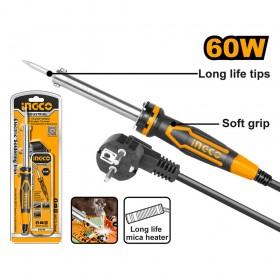 Ingco SI0268 Industrial Grade Straight Tip Electric Soldering Iron