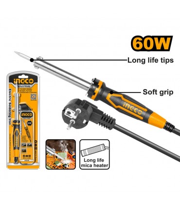 Ingco SI0268 Industrial Grade Straight Tip Electric Soldering Iron