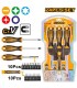 Ingco HKSDB02482 24 PCS Magnetic Tips Screwdriver and Bits Set