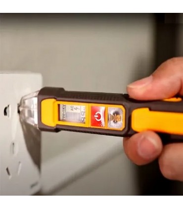 Ingco VD210003 12-100V LED Flashlight Ac Voltage Detector