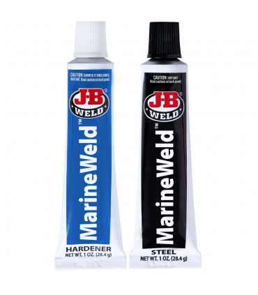 J-B Weld 8272 MarineWeld 5020 PSI Waterproof Epoxy Twin Tube - 2 oz