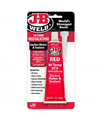 J-B Weld Hi-Temp RTV Silicone Gasket Maker and Sealant - 85 g