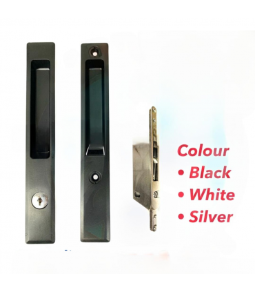 Hardware Specialist HSC-6 32mm Keyed Lock for Sliding Door