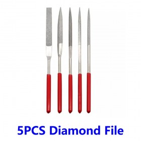 Non-slip Grip Diamond Needle File Set