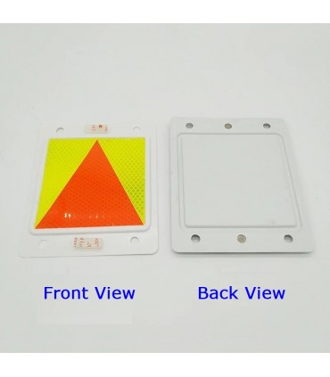 Reflective Triangle P Plates for Drivers