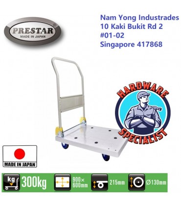 PRESTAR PLASTIC TROLLEY 895X595MM 300KG