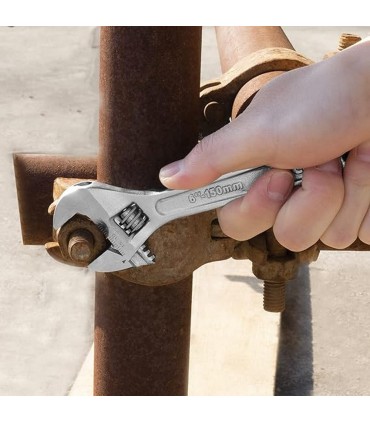 Ingco HADW131122 12 Inch Wide Jaw Opening Adjustable Wrench