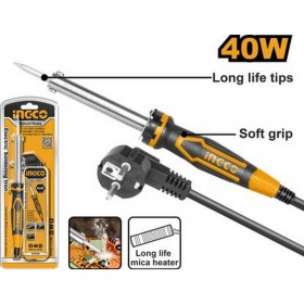 Ingco SI0248 40W Fast Heating Lightweight Grip Electric Soldering Iron