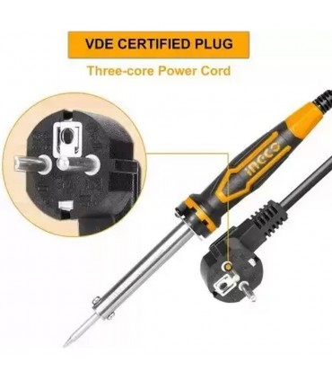 Ingco SI0248 40W Fast Heating Lightweight Grip Electric Soldering Iron