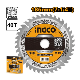 Ingco TSB118515 7 Inch 40T Wood Cutting TCT Saw Blade
