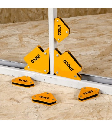 Ingco AMWH6001 6 Pcs Magnetic Welding Holder Set