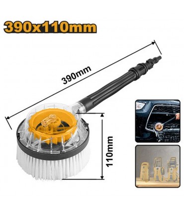 Ingco HRB8702 390x110mm Rotary Brush For High Pressure Washer