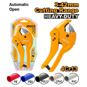 Ingco HPC0442 225mm Easy Cutting Industrial PVC Pipe Cutter