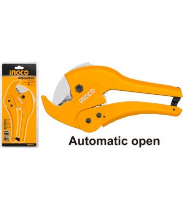 Ingco HPC0442 225mm Easy Cutting Industrial PVC Pipe Cutter