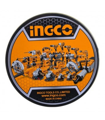 Ingco MCD121255 10 Pcs Abrasive Cutting Disc In Metal Box