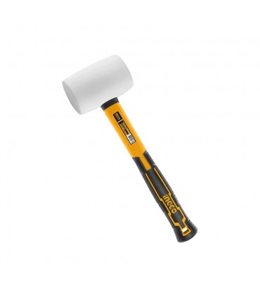 Ingco HRUH8316 16oz Fiberglass Handle Rubber Hammer