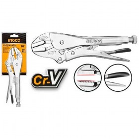 Ingco HSJP0210 10 Inch Precision Lock Straight Jaw Locking Plier
