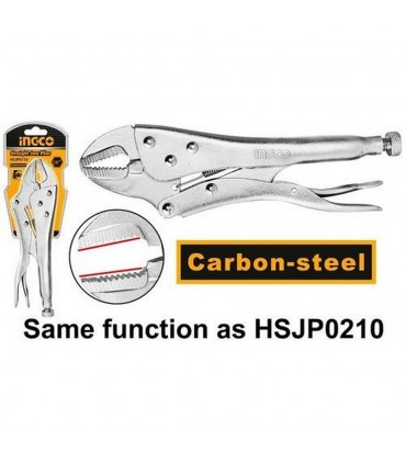 Ingco HSJP0210 10 Inch Precision Lock Straight Jaw Locking Plier