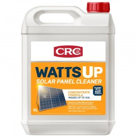 CRC WattsUp Solar Panel Cleaner - 5 Litre