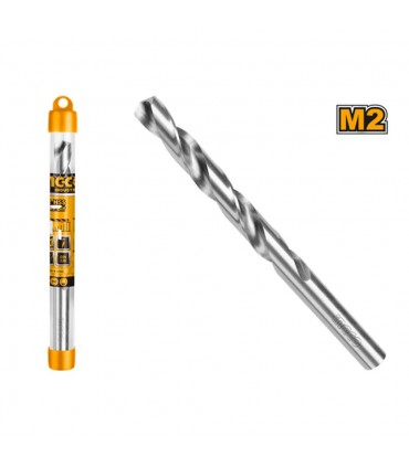 Ingco DBT1111201 12mm 1 Pcs Plastic Tube M2 HSS Drill Bit