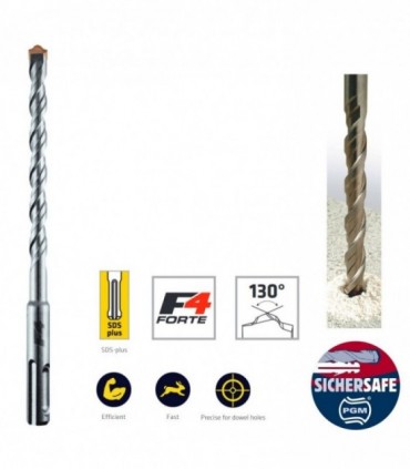 Alpen F4 Forte SDS Plus Concrete Drill Bit (PGM Certified)