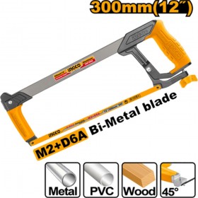 Ingco HHF3008 300mm Heavy Duty Ergonomic Grip Hacksaw Frame