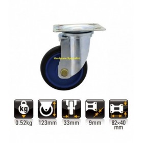 Prestar 4 Inch Standard Swivel Castor Wheel