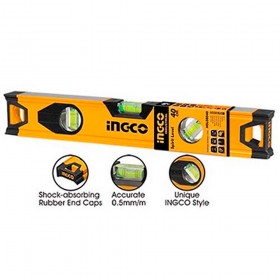 Ingco HSL08040 40cm Heavy Duty Accurate Vials Spirit Level