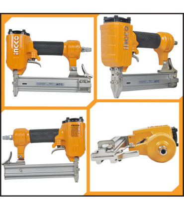 Ingco ABN10301-3 10-30mm Pneumatic Air Brad Nailer - 18 Gauge