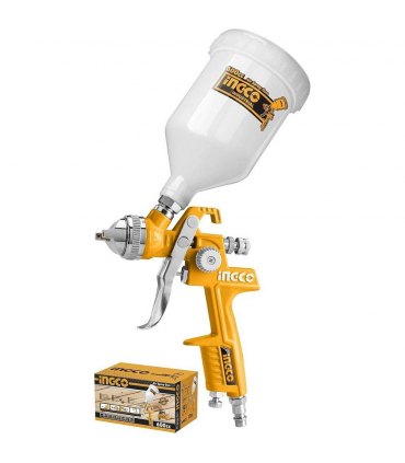 Ingco ASG1061 600cc HVLP Gravity Paint Spray Gun