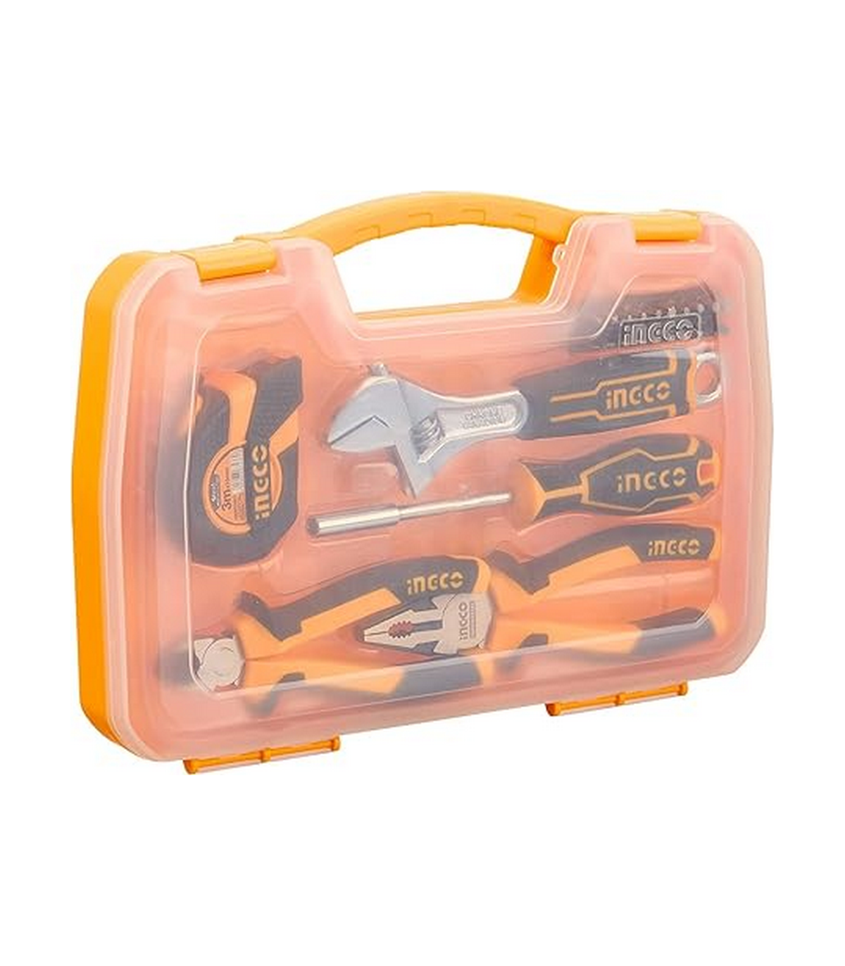 Ingco HKTH10258 Hand Tool Set With Plastic Hard Case - 25 Pieces ...