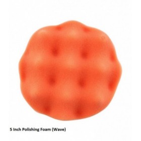 5 inch Car Polishing Velcro Foam Pad (Contour)