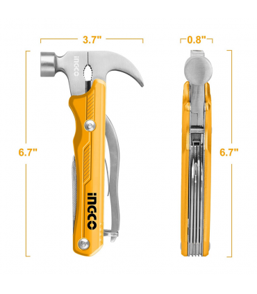 Ingco HMFH0121 Multi-Function Hammer with 12 Functions