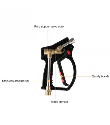 Hardware Specialist 400 Bar High Pressure Washer Gun