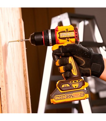 Ingco CIDLI206681 20V Brushless Cordless Impact Drill - Bare Unit