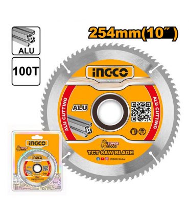 Ingco TSB3254210 254mm TCT Aluminium Cutting Saw Blade