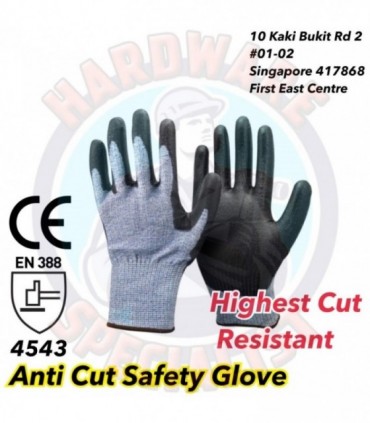 Flexor Anti Cut Safety Glove 4543