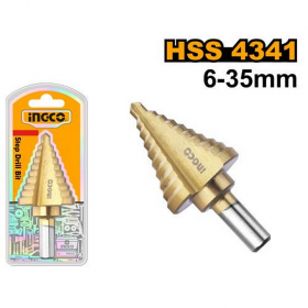 Ingco AKSDS63503 6-35mm HSS Step Drill Bit