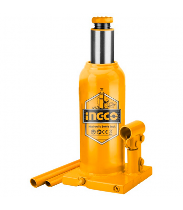 Ingco HBJ402 190mm Industrial Hydraulic Bottle Jack - 4 Tons