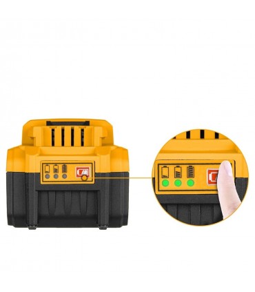 Ingco COSLI240464 P20S Lithium-Ion 5.0 Ah Battery Kit