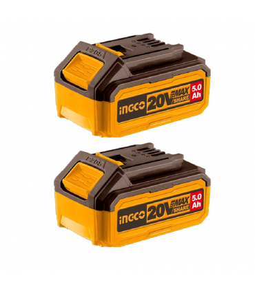 Ingco COSLI240464 P20S Lithium-Ion 5.0 Ah Battery Kit
