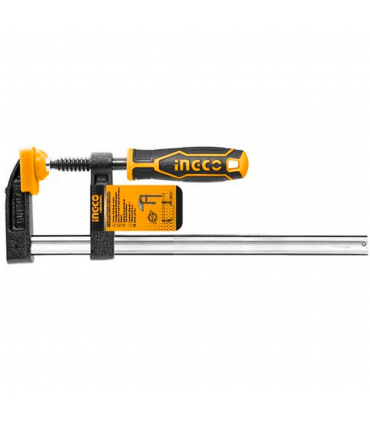 Ingco HFC021203 120x800mm F Clamp With Grip Plastic Handle