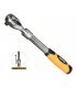 Ingco HRTH08128L 320-450mm 72T 1/2" Drain Extendable Ratchet Wrench