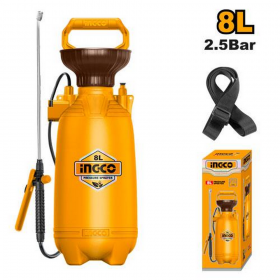 Ingco HSPP30802 2.5 Bar Manual Pressure Sprayer - 8 Litre