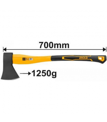 Ingco HAX02012508 700mm Fibre Glass Handle Axe