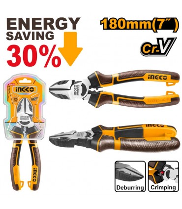 Ingco HHLDCP28180 High Leverage Diagonal Cutting Pliers