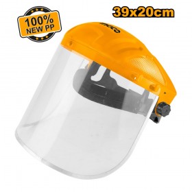 Ingco HFSPC32 39 x 20cm Adjustable Head Gear Impact Face Shield Resistant
