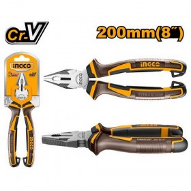 Ingco HCP28208 8 Inch Durable Grip Combination Pliers
