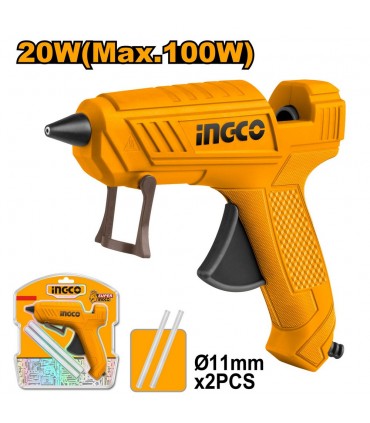 Ingco GG148 150mm 2 Pcs Quick Heating Glue Gun